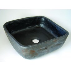 Χειροποίητος Νιπτήρας 4040 ΑΤ Ανθρακί