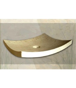 Νιπτήρας Πέτρινος Piring Μπεζ