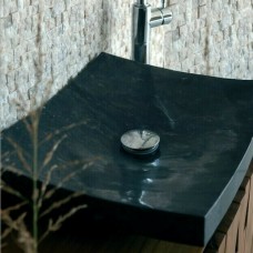 Stone  Washbasin Piring Black